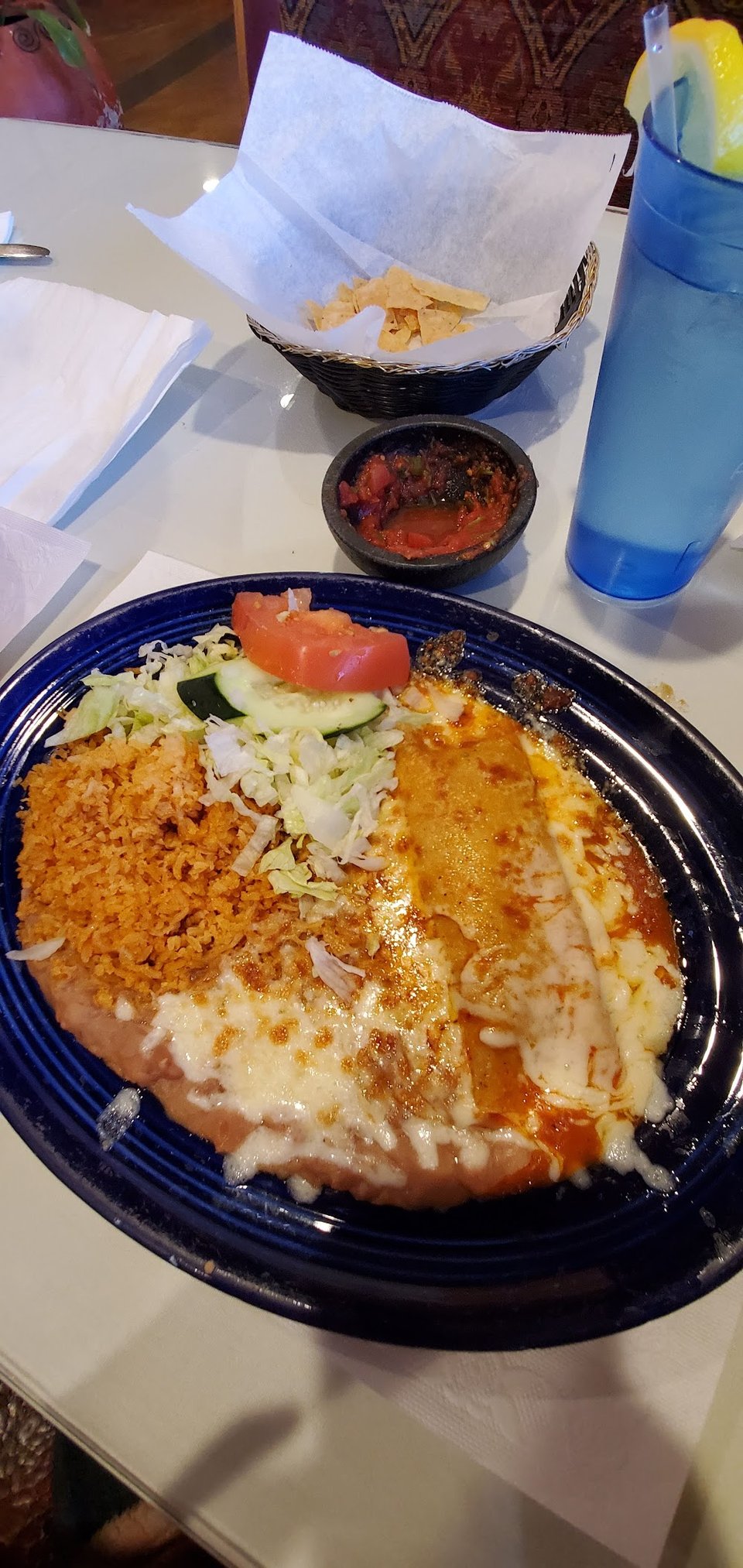 Enchiladas De Pollo